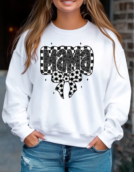 Soccer Mama Bow - T-Shirt/Sweatshirt