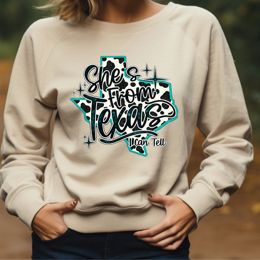 She's From Texas - Shirt/Sweatshirt
