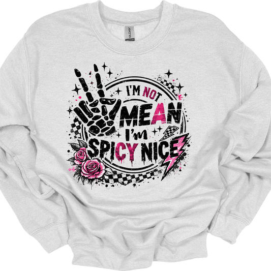 I'm Not Mean, I'm Spicy Nice - T-shirt/Sweatshirt