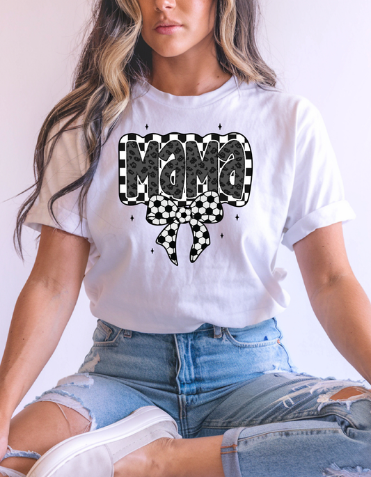 Soccer Mama Bow - T-Shirt/Sweatshirt